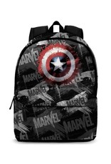 Karactermania Marvel tassen en rugzakken - Marvel Captain America Scratches rugzak 41cm