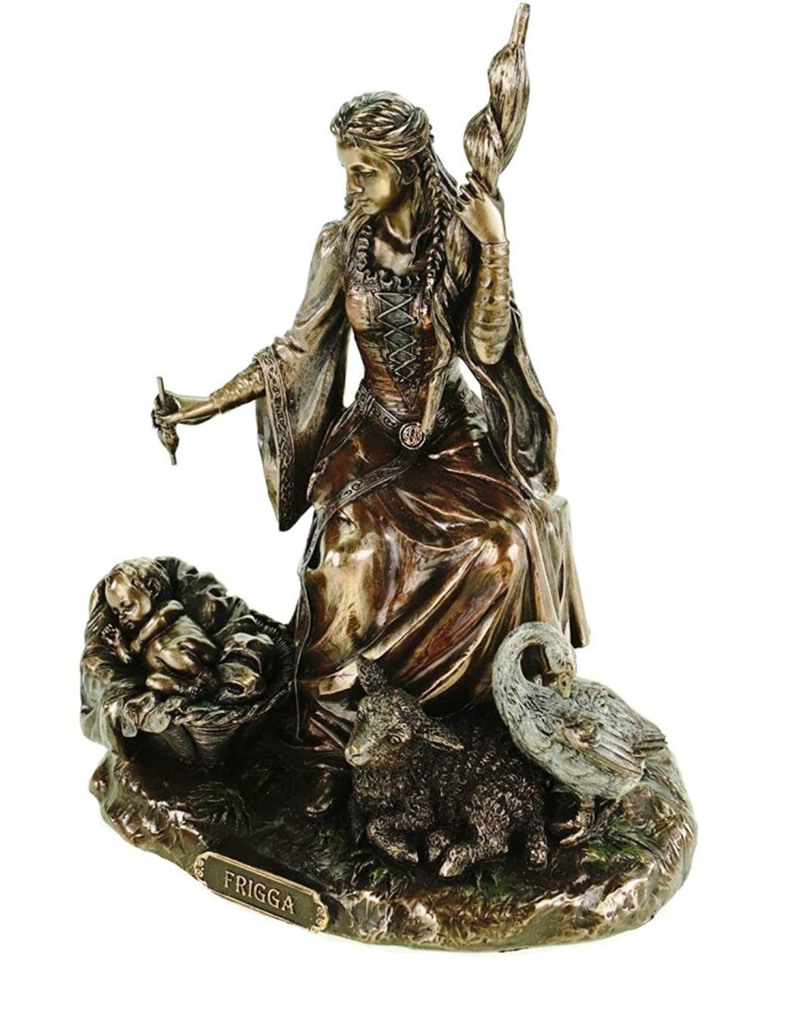 Veronese Design Giftware & Lifestyle - Frigga Nordic Goddess of Love, Marriage and Destiny statue