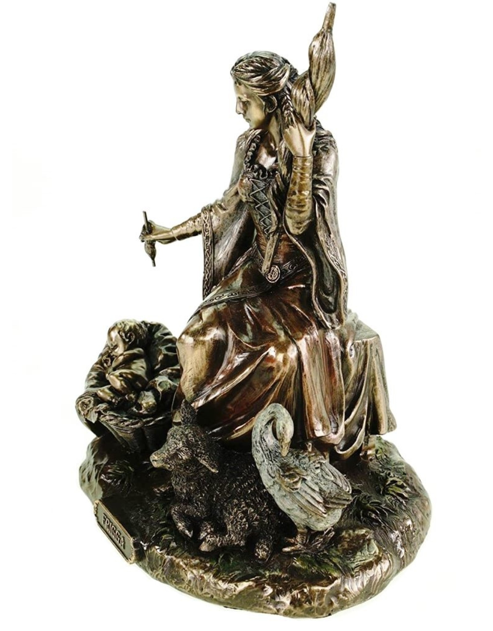 Veronese Design Giftware & Lifestyle - Frigga Nordic Goddess of Love, Marriage and Destiny statue