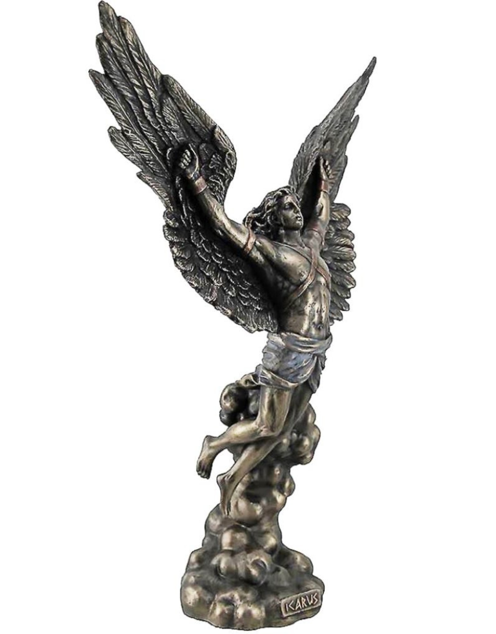 Veronese Design Giftware Figurines Collectables - Flight of Icarus Bronzed Statue Veronese Design