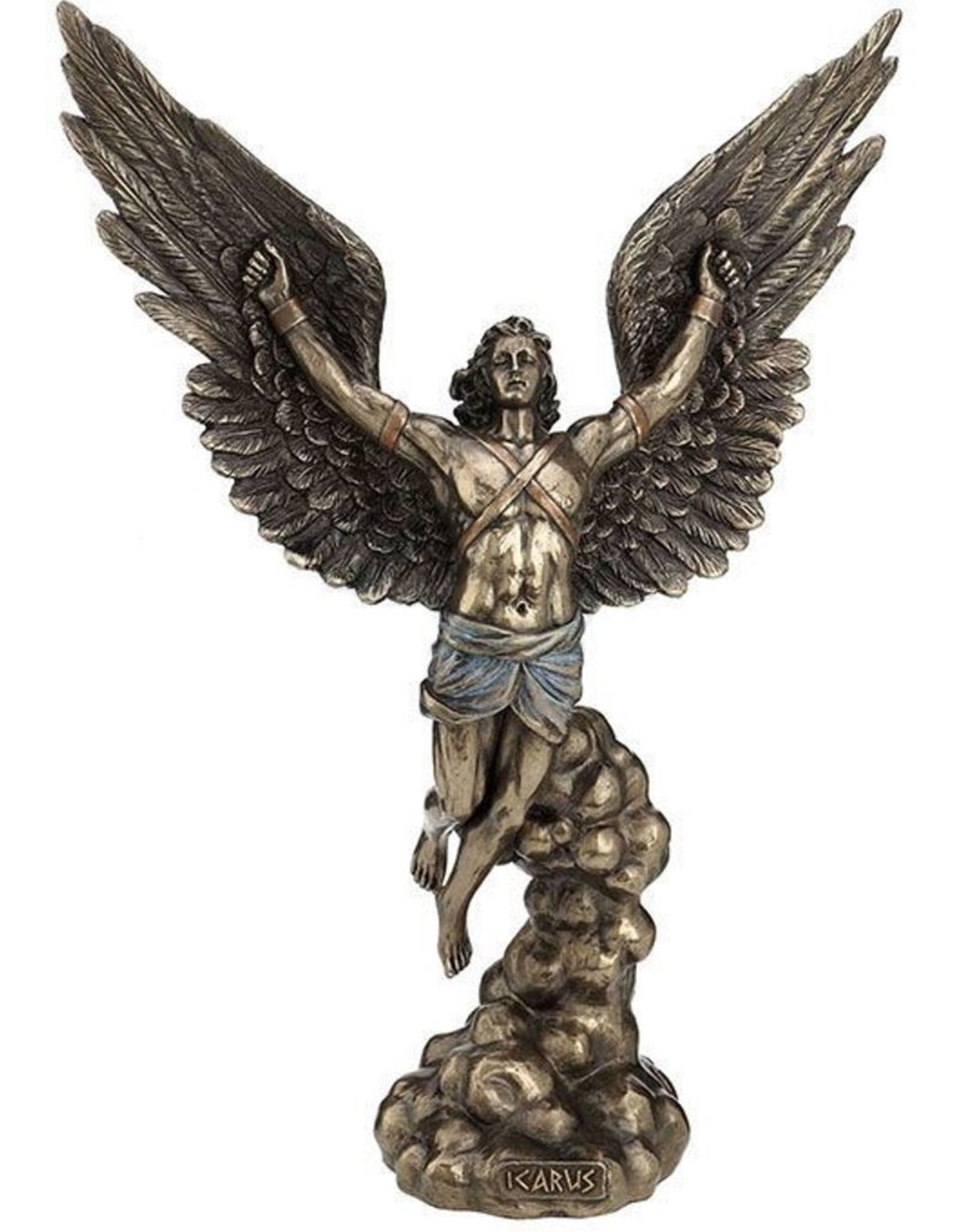 Veronese Design Giftware Figurines Collectables - Flight of Icarus Bronzed Statue Veronese Design