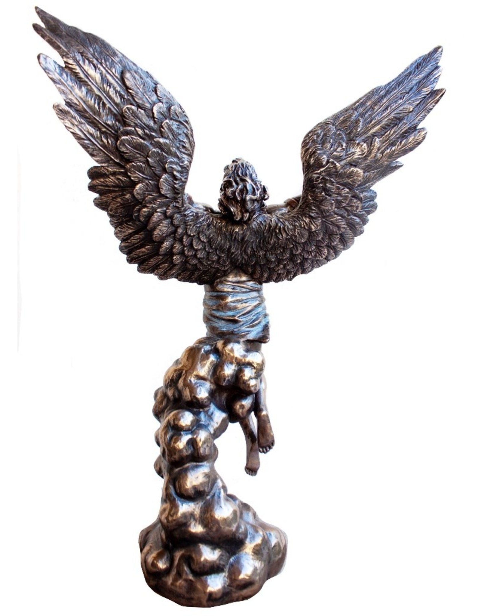 Veronese Design Giftware Figurines Collectables - Flight of Icarus Bronzed Statue Veronese Design