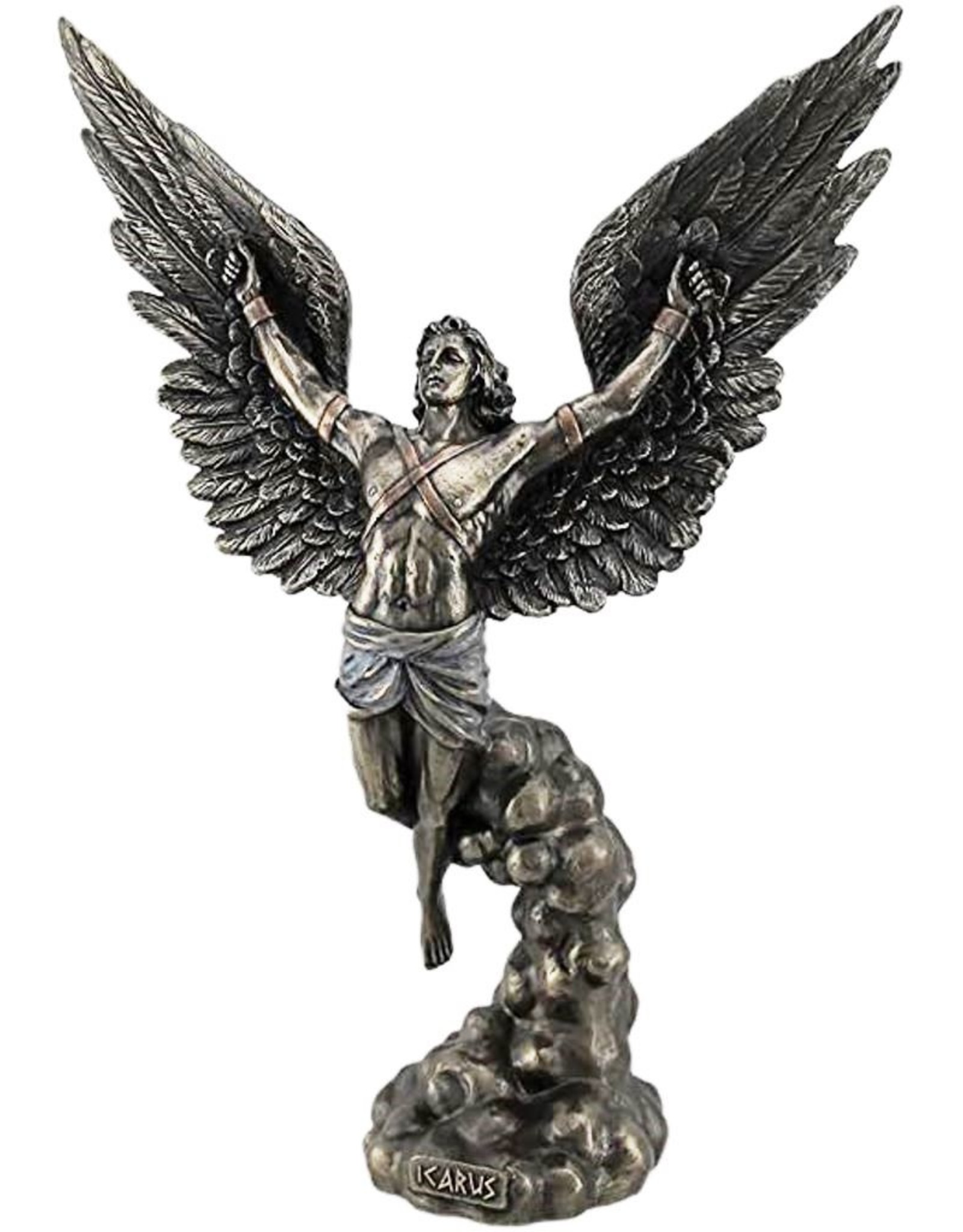 Veronese Design Giftware Figurines Collectables - Flight of Icarus Bronzed Statue Veronese Design