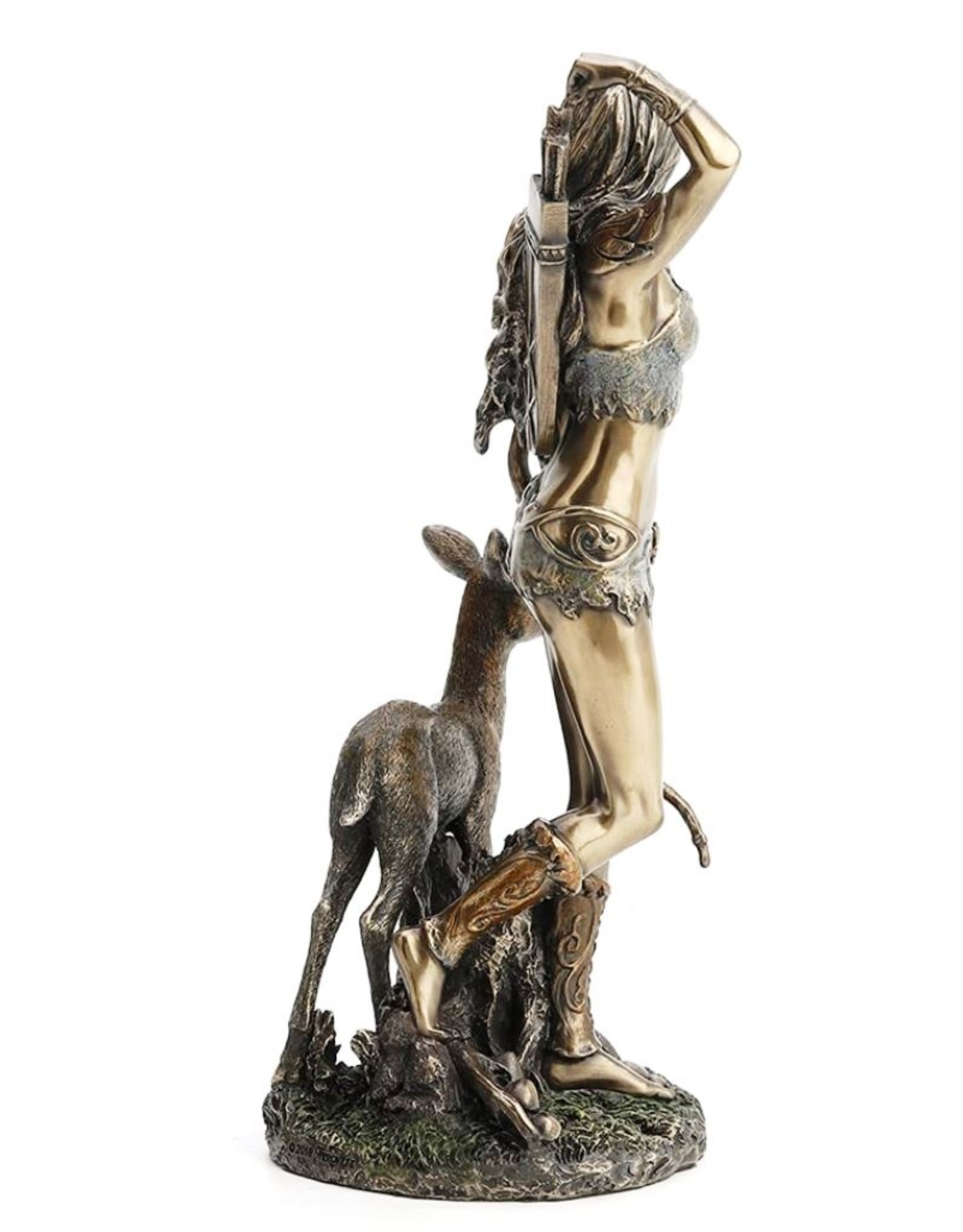 Veronese Design Giftware & Lifestyle - Artemis Greek Goddess of the Hunt Bronzed Statue Veronese Design