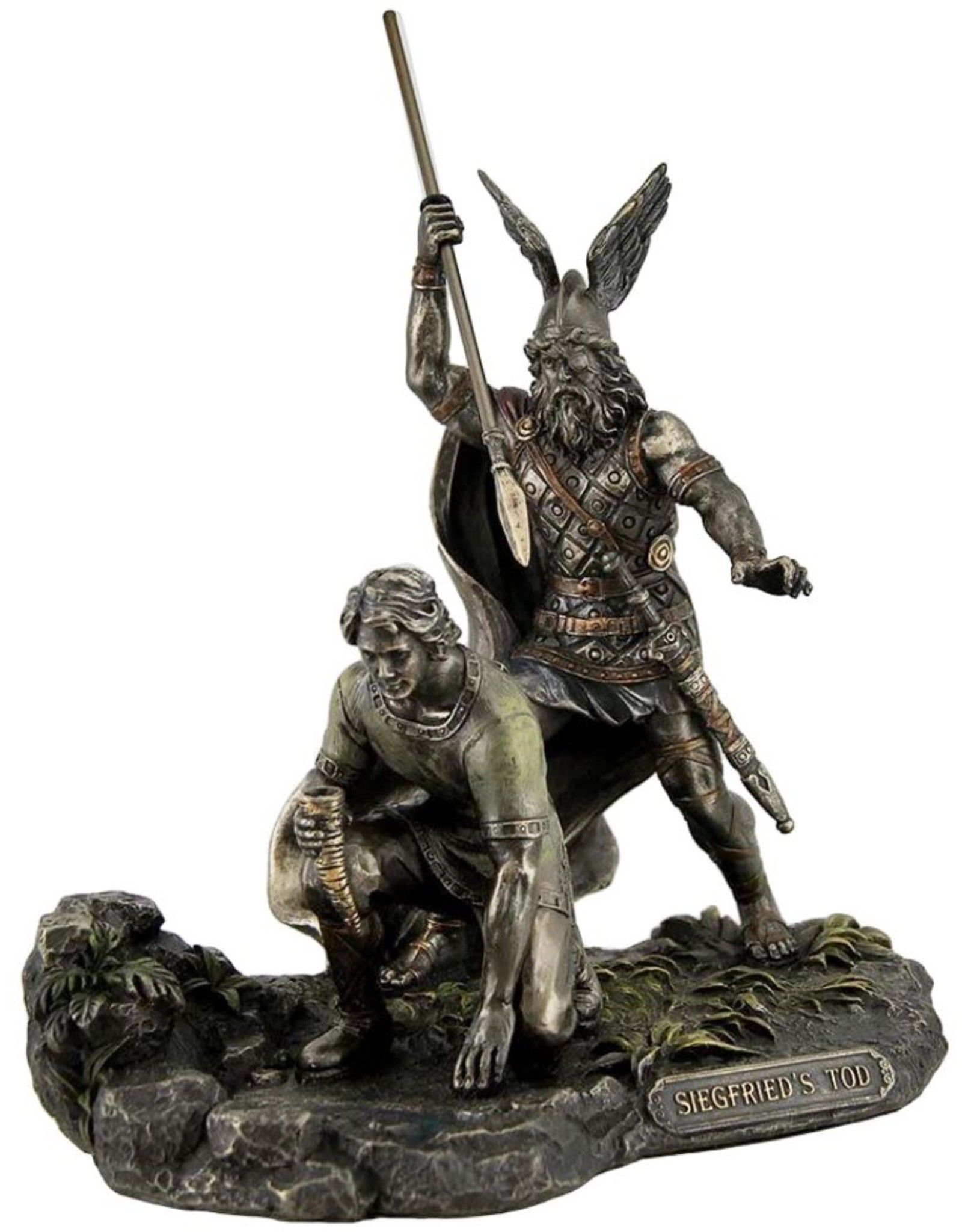 Veronese Design Giftware & Lifestyle - Hagen kills Siegfried Bronzed Statue Veronese Design