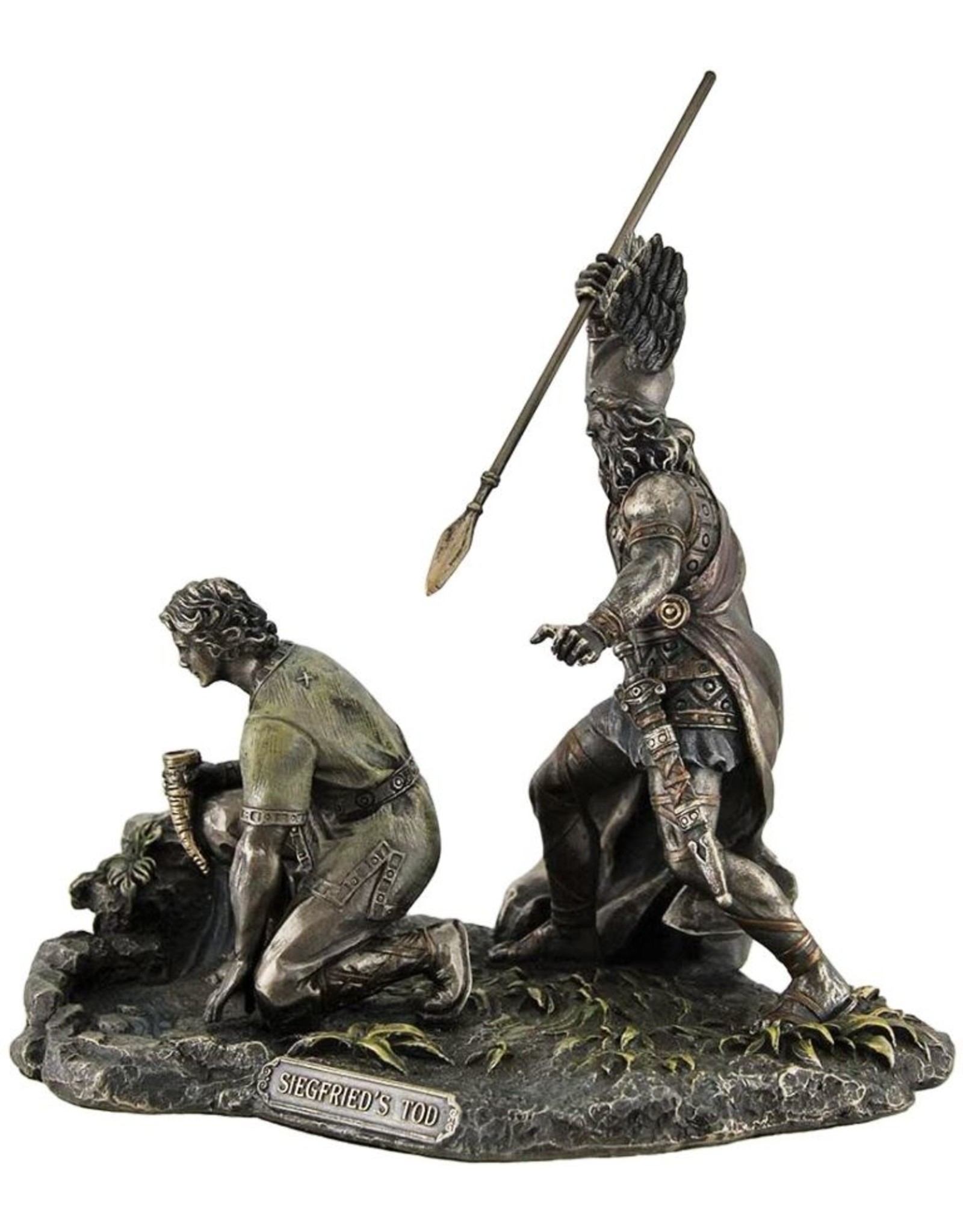 Veronese Design Giftware & Lifestyle - Hagen kills Siegfried Bronzed Statue Veronese Design