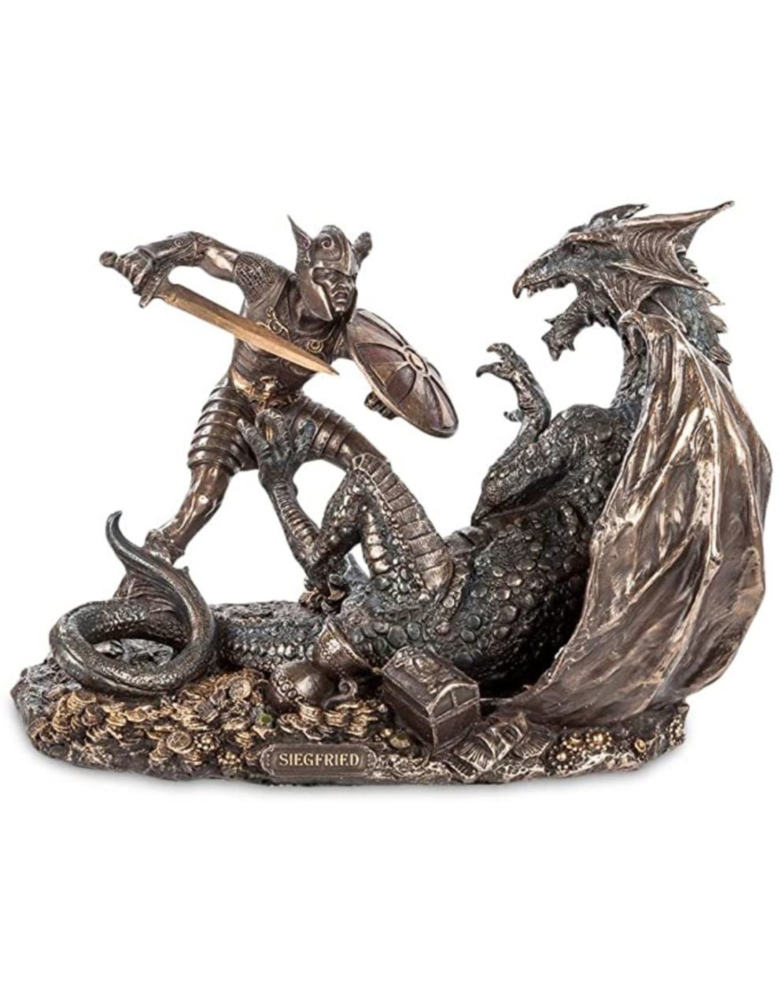 Veronese Design Giftware & Lifestyle - Siegfried the Dragon Slayer Statue Veronese Design