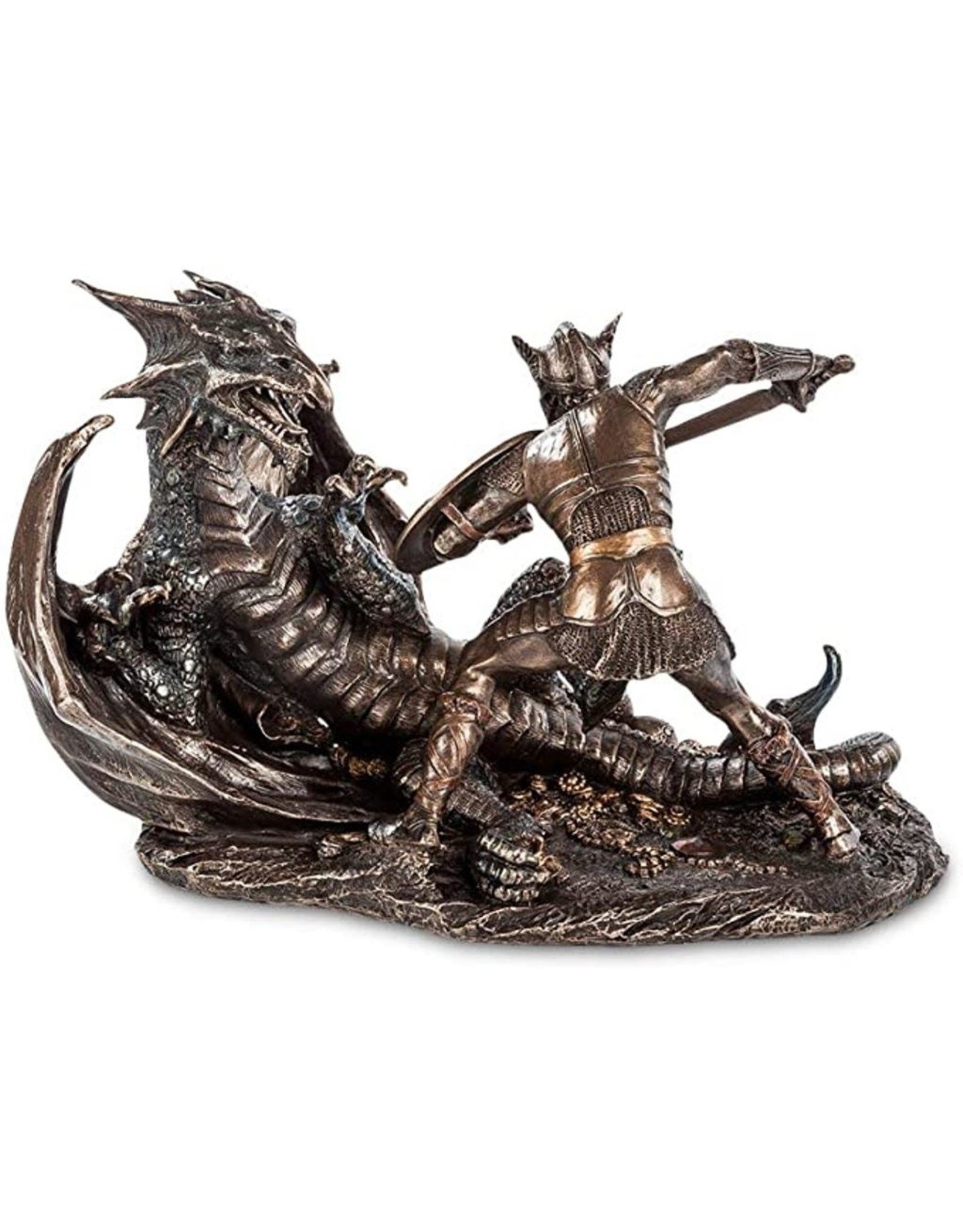 Veronese Design Giftware & Lifestyle - Siegfried the Dragon Slayer Statue Veronese Design