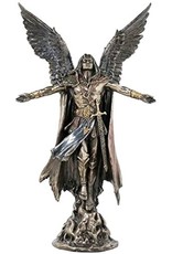 Veronese Design Giftware & Lifestyle - Uriel - Ascending Warrior Angel bronzed - Veronese Design