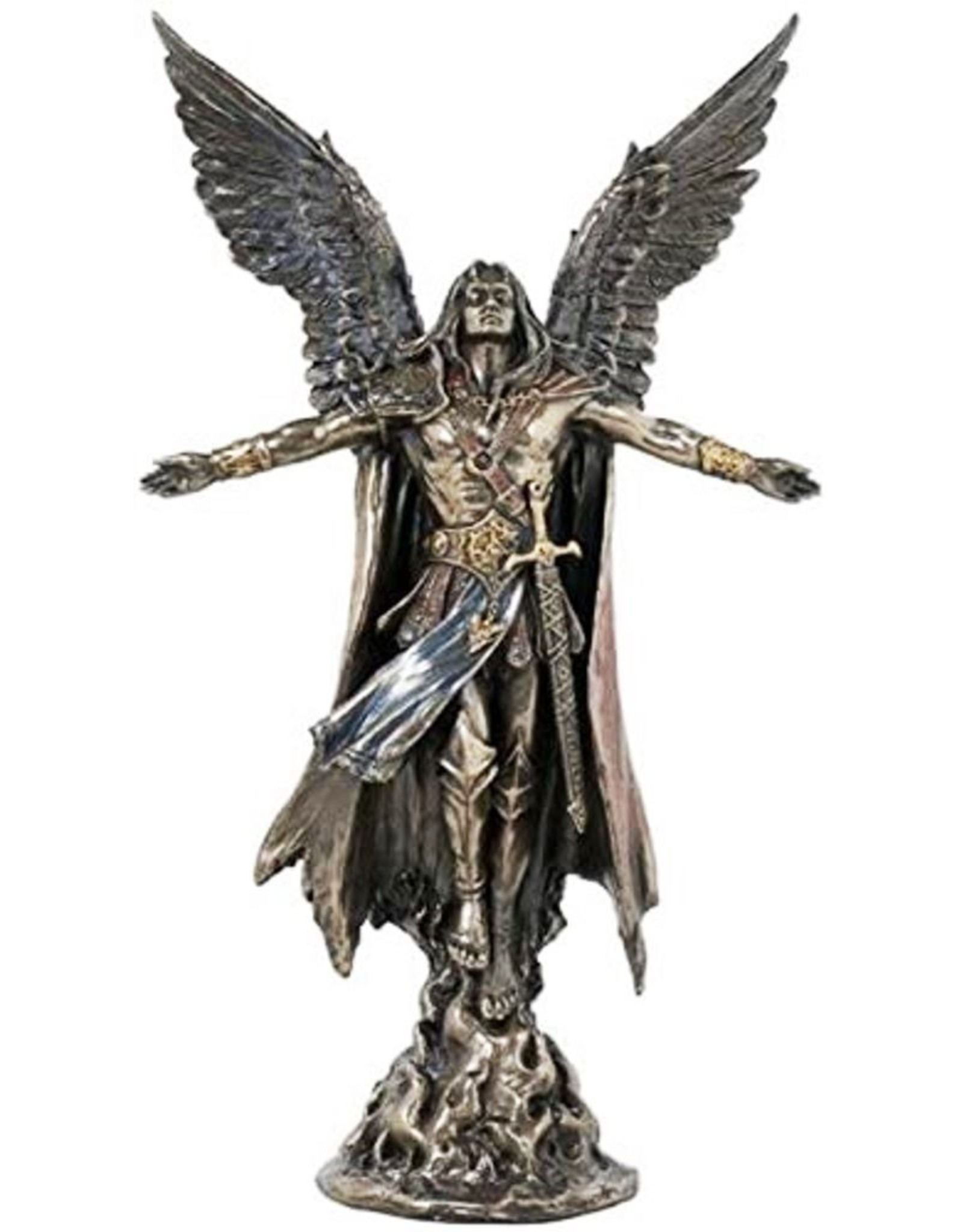 Veronese Design Giftware & Lifestyle - Ascending Warrior Angel bronzed - Veronese Design