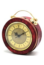 Magic Bags Fantasy bags - Clock Handbag-shoulder bag with Working Clock red