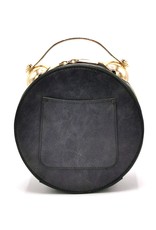 Magic Bags Fantasy bags - Clock Handbag-shoulder bag with Working Clock grey