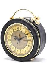 Magic Bags Fantasy bags - Clock Handbag-shoulder bag with Working Clock grey