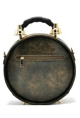 Magic Bags Fantasy bags - Steampunk Clock bag with Working clock antique black