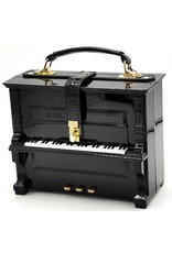 Magic Bags Fantasy tassen en portemonnees - Piano Handtas in de vorm van Echte Piano zwart