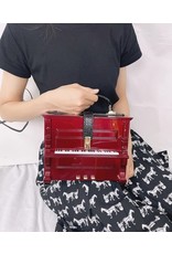 Magic Bags Fantasy tassen en portemonnees - Piano Handtas in de vorm van Echte Piano rood