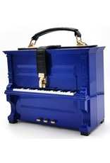 Magic Bags Fantasy bags and wallets - Piano Handbag in the shape of Real Pianored blue