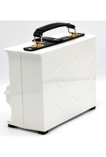 Magic Bags Fantasy bags and wallets - Piano Handbag in the shape of Real Pianored white