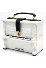 Magic Bags Fantasy bags and wallets - Piano Handbag in the shape of Real Pianored white