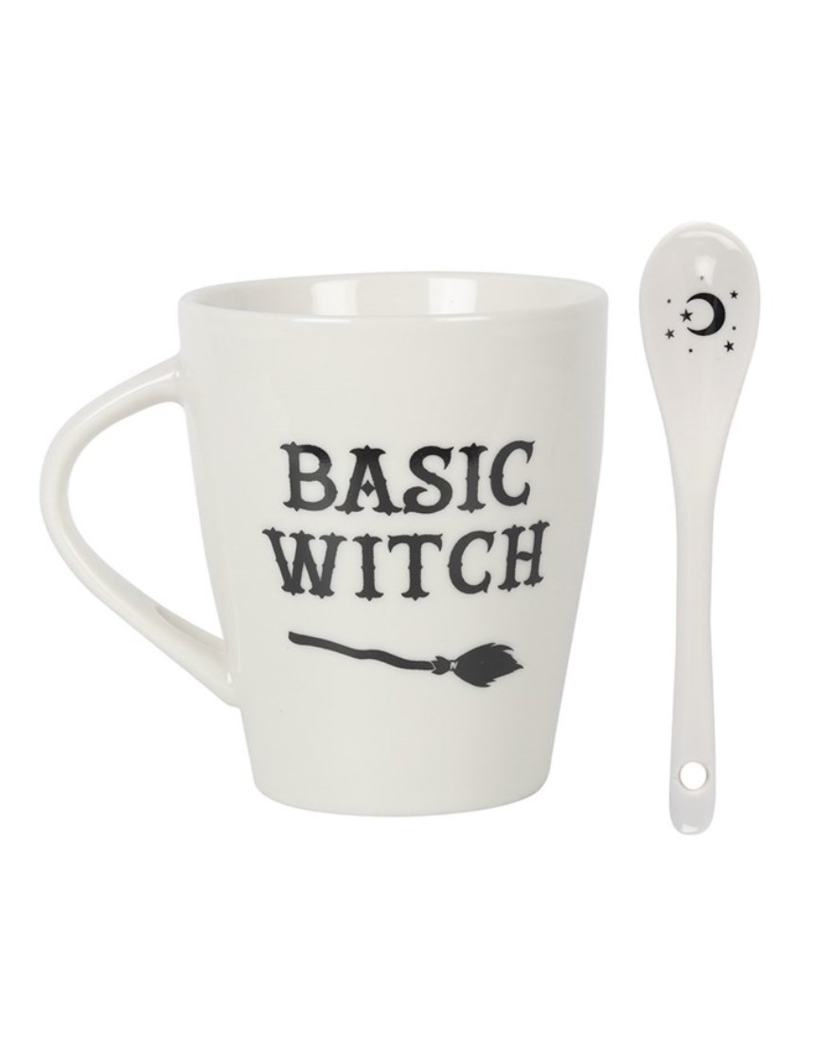 Something Different Giftware & Lifestyle - Basic Witch Mok en Lepel set