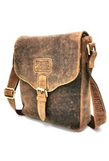 Hunters Leather bags - Hunters Hunting bag with cover Buffalo leather