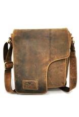 Hunters Leather bags - Hunters Shoulder bag with Holster cover