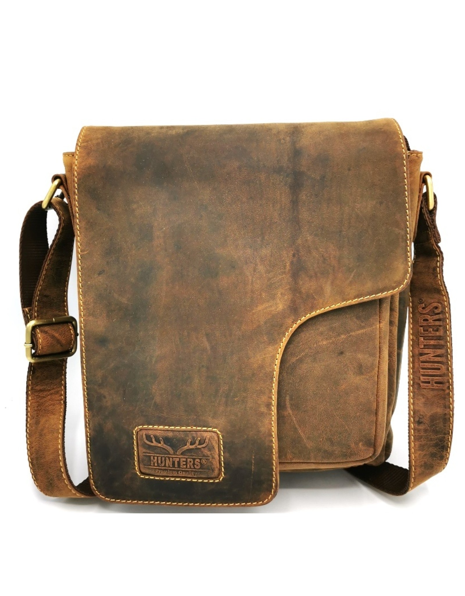 Hunters Leather bags - Hunters Shoulder bag with Holster cover