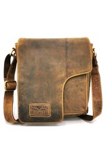 Hunters Leren tassen - Hunters Schoudertas met Holster omslag