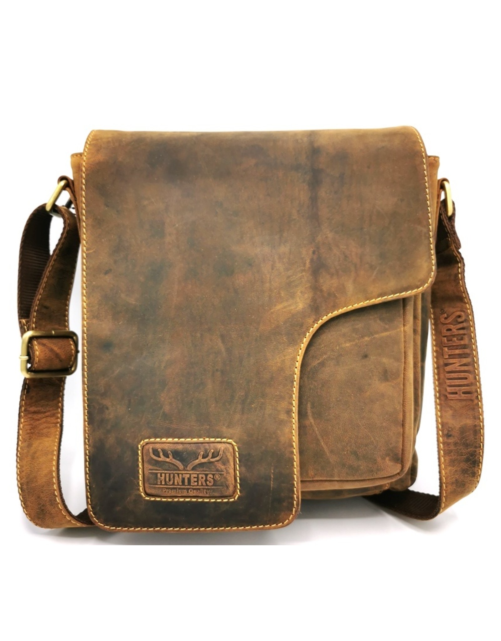 Hunters Leather bags - Hunters Shoulder bag with Holster cover