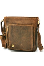 Hunters Leather bags - Hunters Shoulder bag with Holster cover