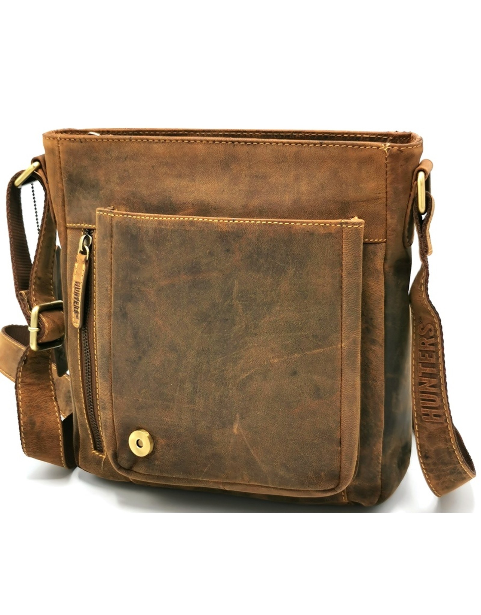 Hunters Leather bags - Hunters Shoulder bag with Holster cover