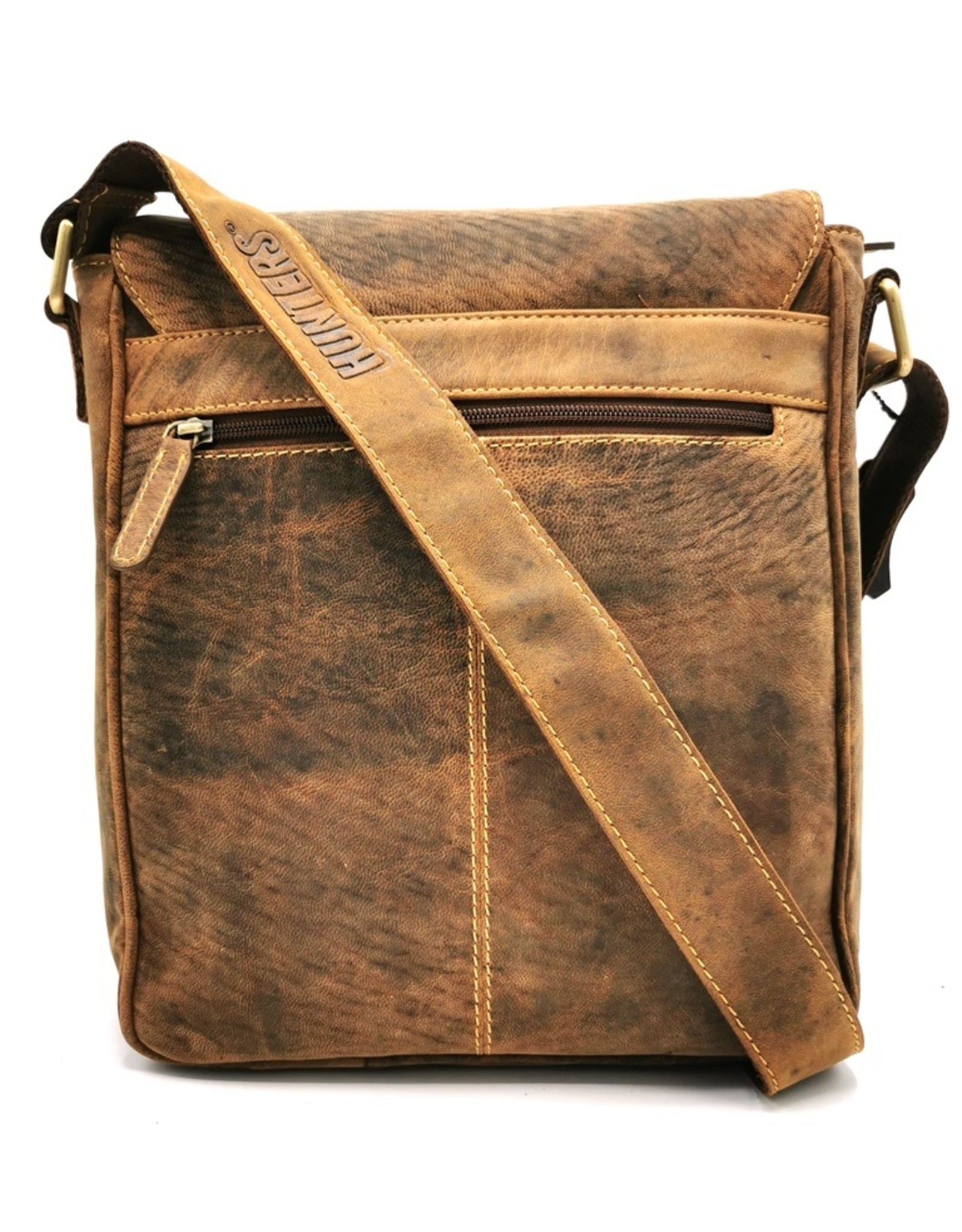 Hunters Leather Shoulder bags  Leather crossbody bags -   Hunter's bag with holster cover Vintage look Buffalo Leather