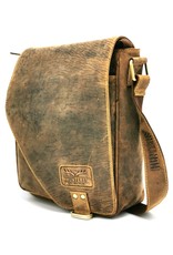 Hunters Leather Shoulder bags  Leather crossbody bags -   Hunter's bag with holster cover Vintage look Buffalo Leather