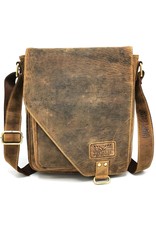 Hunters Leather Shoulder bags  Leather crossbody bags -   Hunter's bag with holster cover Vintage look Buffalo Leather