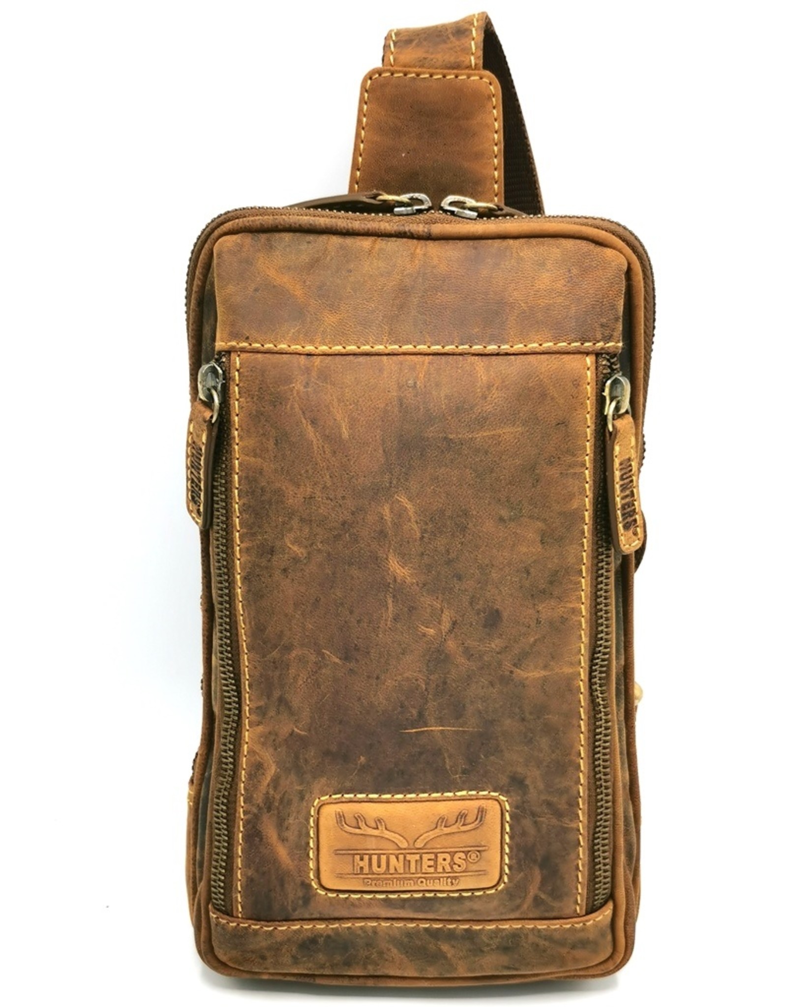 Hunters Leather Shoulder bags  Leather crossbody bags - Hunters Crossbody Holster bag Buffalo Leather