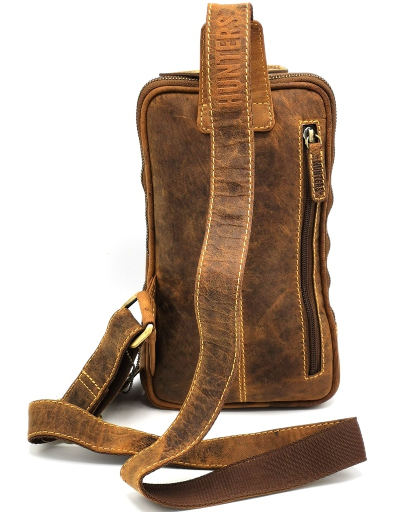Hunters Leather Shoulder bags  Leather crossbody bags - Hunters Crossbody Holster bag Buffalo Leather