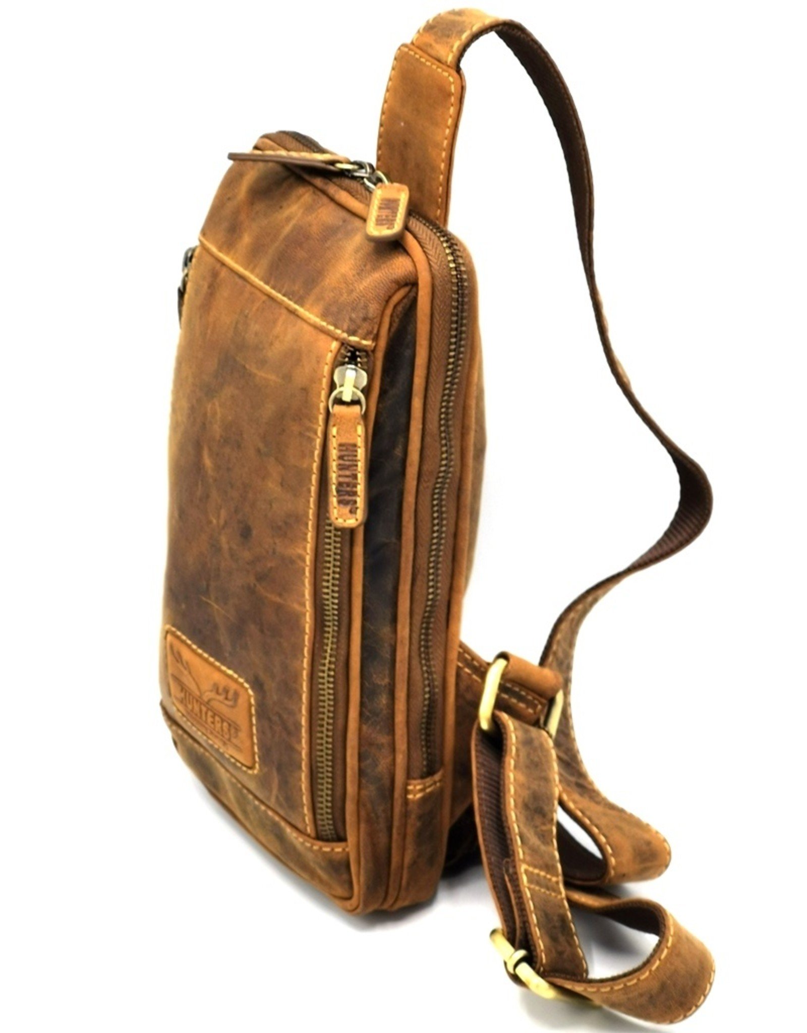 Hunters Leather Shoulder bags  Leather crossbody bags - Hunters Crossbody Holster bag Buffalo Leather