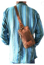 Hunters Leather Shoulder bags  Leather crossbody bags - Hunters Crossbody Holster bag Buffalo Leather