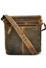 Hunters Leather Shoulder bags  Leather crossbody bags - Hunters crossbody bag with short cover Buffalo Leather