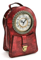 Magic Bags Gothic bags Steampunk bags - Steampunk Backpack - Shoulder bag with Real Working Clock