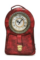 Magic Bags Gothic bags Steampunk bags - Steampunk Backpack - Shoulder bag with Real Working Clock