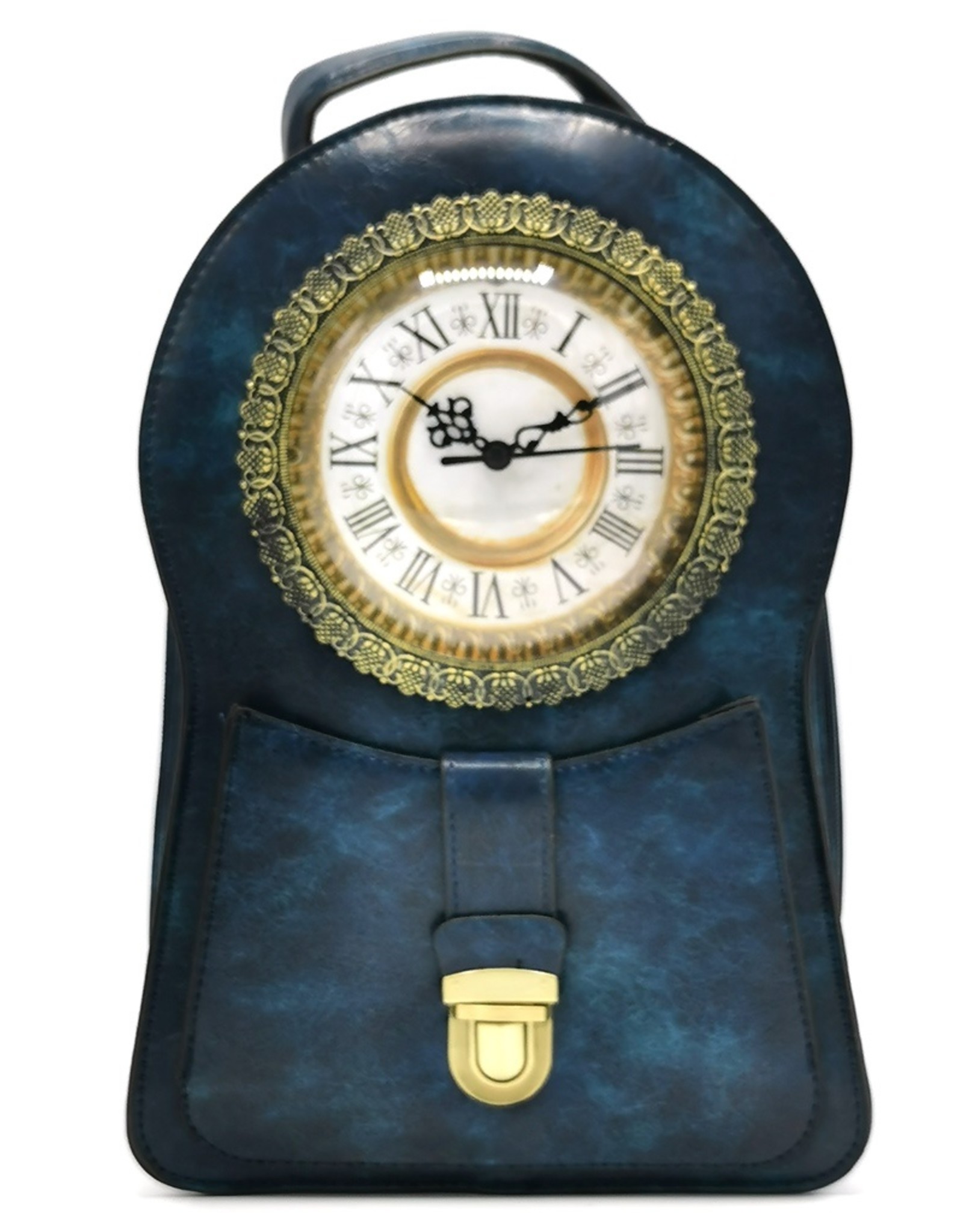 Magic Bags Gothic bags Steampunk bags - Steampunk Backpack - Shoulder bag with Real Clock