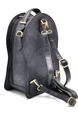 Magic Bags Steampunk bags Gothic bags - Backpack- Schoulder bag with Real Clock grey