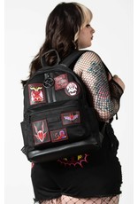 Killstar Killstar bags and accessiries - Killstar Covenant Patched Backpack