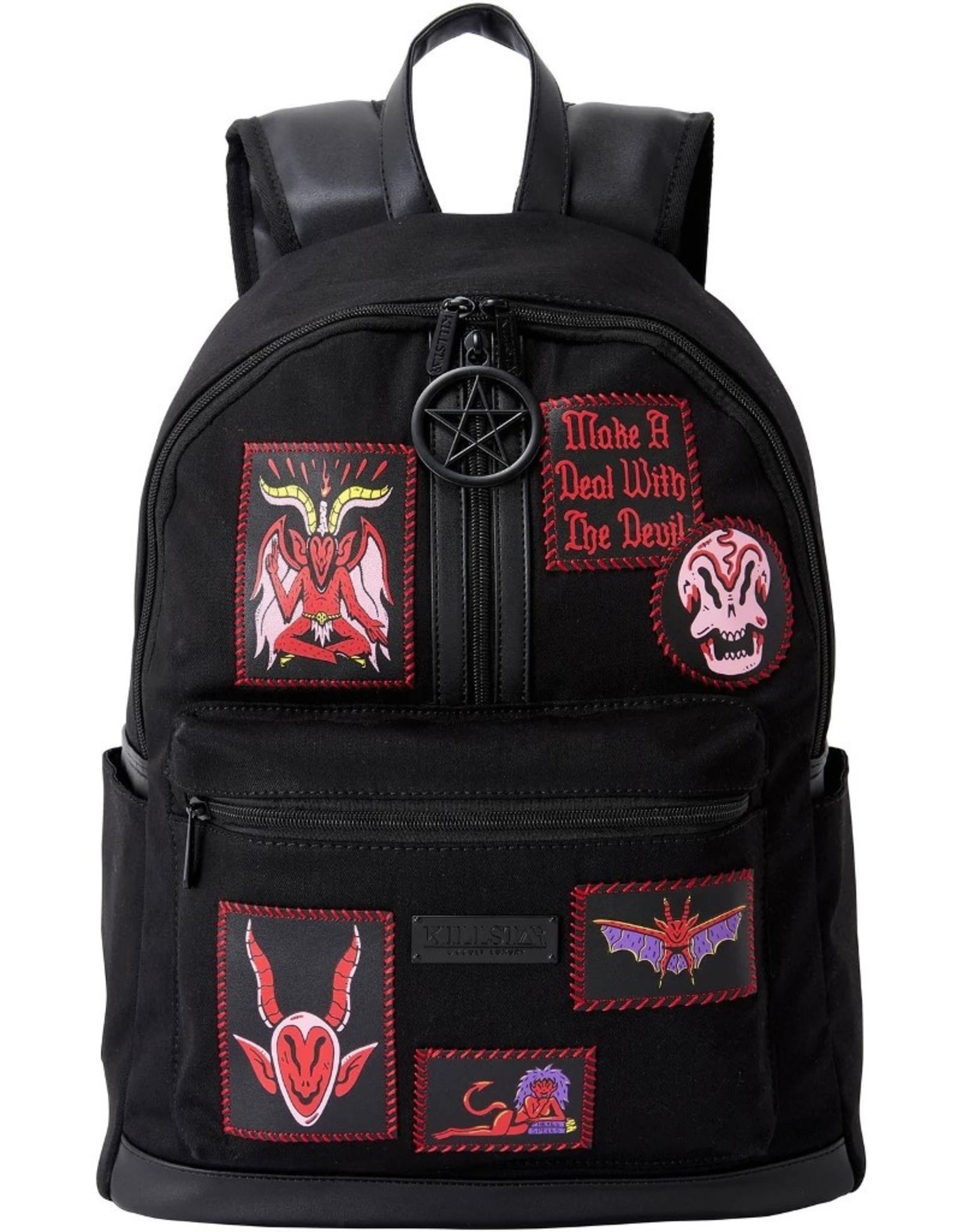 Killstar Killstar bags and accessiries - Killstar Covenant Patched Backpack