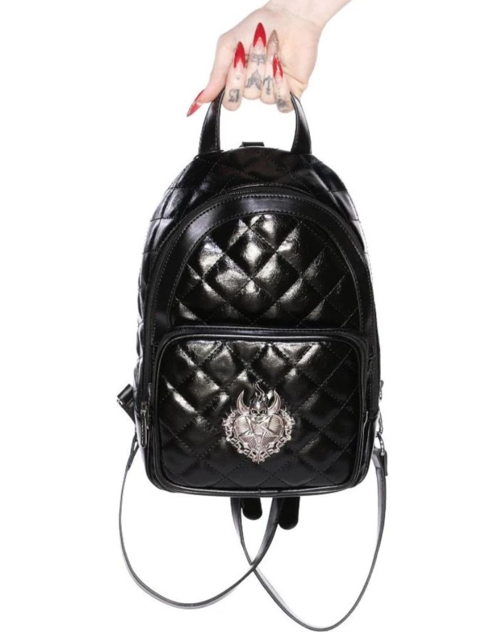 Killstar Killstar bags and accessiries - Killstar Unsacred Heart Mini Backpack