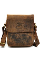 Hunters Leather shoulders bags Leather crossbody bags - Hunters crossbody bag with cover (small)