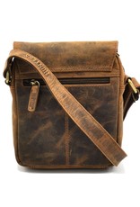 Hunters Leather shoulders bags Leather crossbody bags - Hunters crossbody bag with cover (small)