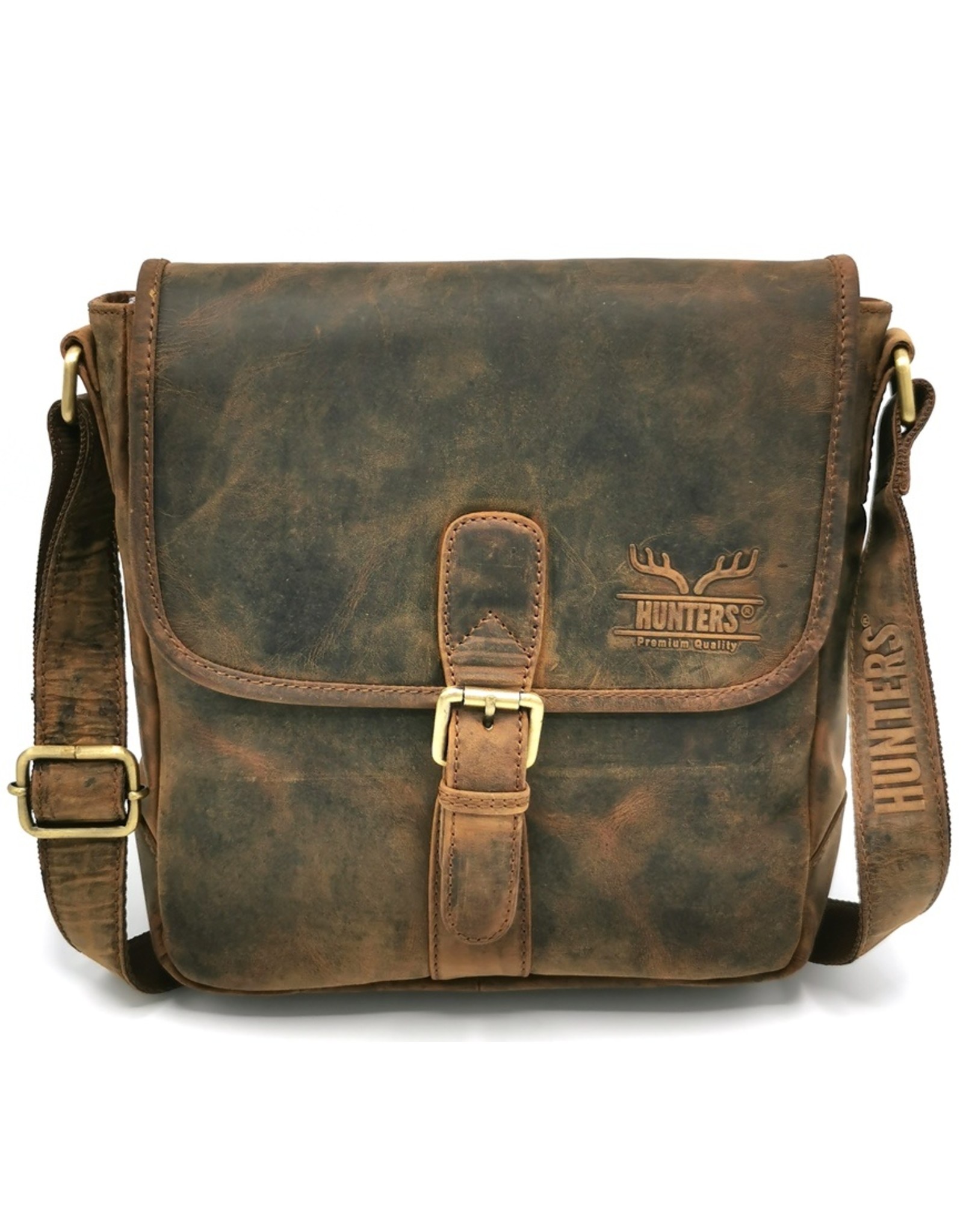 Hunters Leather Shoulder bags  Leather crossbody bags - Hunters Leather Shoulder bag with cover Buffulo Leather