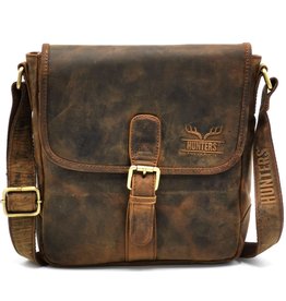Hunters Hunters Leather Shoulder bag with cover Buffulo Leather